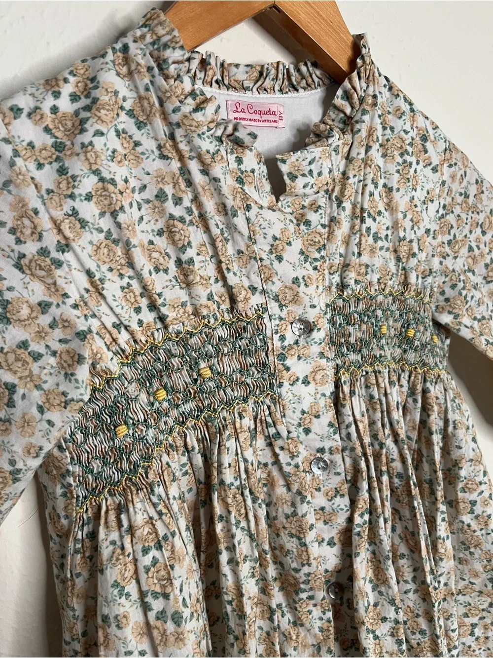 La Coqueta floral dress size 8Y